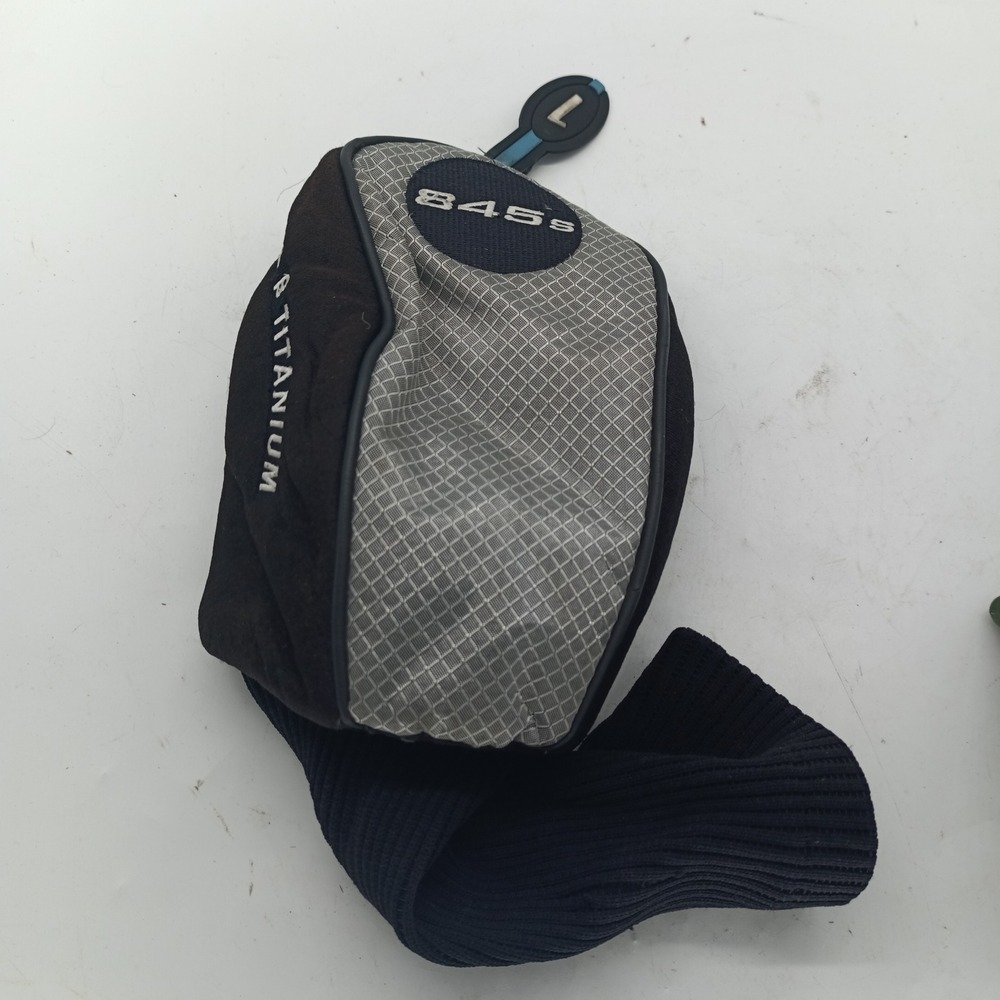 Tommy Armour 845s Forged Beta Titanium Golf Club Headcover Black Grey Driver b1